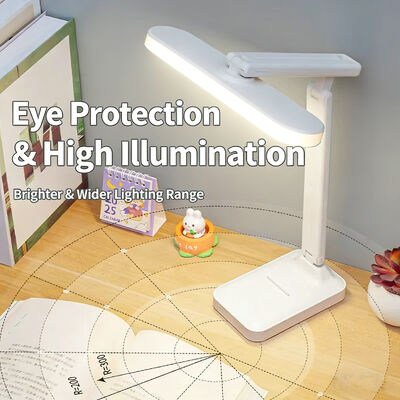 Fuente de energía eléctrica lámpara de mesa que ofrece temperatura de color 3500-6500K Ideal para iluminación de tareas escritorio de estudio y oficina en el hogar