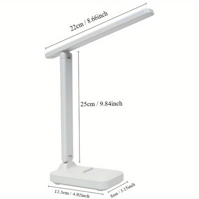 Iluminación ajustable de brillo Iluminación de escritorio estudio y trabajo Iluminación de escritorio lámpara de mesa LED