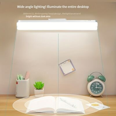 Lámpara de lectura LED de toque moderno con luces nocturnas de control remoto, lámparas magnéticas colgantes para gabinete y mesa