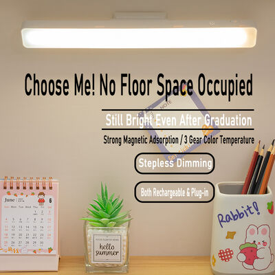Lámpara de lectura LED de toque moderno con luces nocturnas de control remoto, lámparas magnéticas colgantes para gabinete y mesa