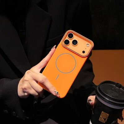 Funda de silicona para iPhone de silicona 17 Funda protectora duradera