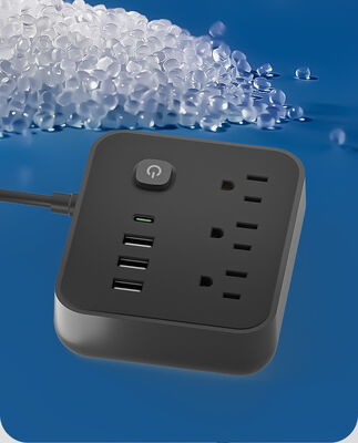 Tensión de entrada de la toma de corriente portátil 100240V estándar CA