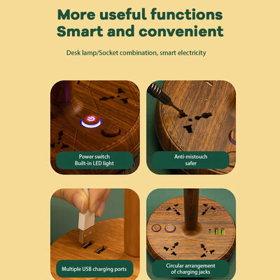 Puerto de carga USB lámpara de escritorio LED Tipo C Solución de iluminación de oficina moderna