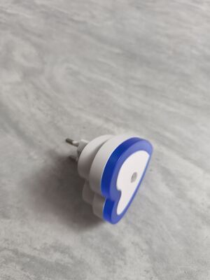 Lámpara de luz nocturna con luz de luz LED automática para el dormitorio