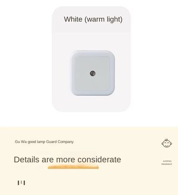 Lámpara de luz nocturna dulce Sensor de movimiento de luz suave Relajante y noche segura