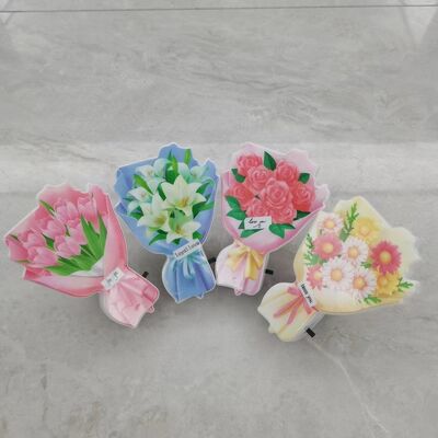 Luz Nocturna Adorable de Base Plástica con Fácil Encendido y Apagado, Perfecta para Dormitorio Infantil, Guardería e Iluminación Ambiental