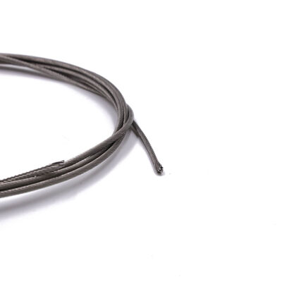 Cables de acero inoxidable de alta flexibilidad con revestimiento de nylon de material de red