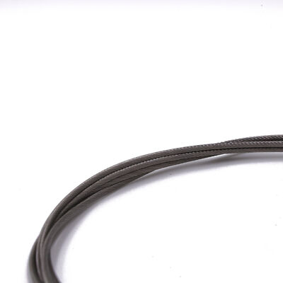 Cables de acero inoxidable de alta flexibilidad con revestimiento de nylon de material de red