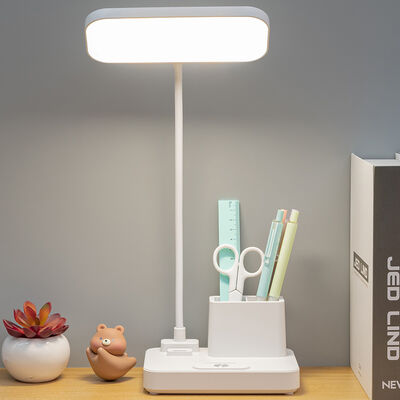 Lámpara de escritorio recargable con múltiples niveles de brillo Luz de escritorio LED recargable Ideal para trabajar y leer