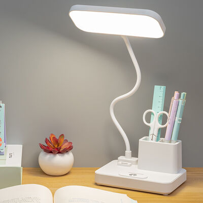 Lámpara de escritorio recargable con múltiples niveles de brillo Luz de escritorio LED recargable Ideal para trabajar y leer