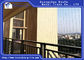 Los Ss invisibles altamente durables asan a la parrilla para el balcón moderno y los hermosos diseños