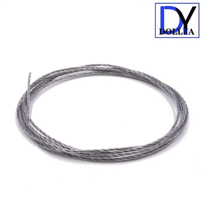 Reja de ventana invisible de 6 m de largo con clasificación de seguridad B y separación entre cables de 5 cm