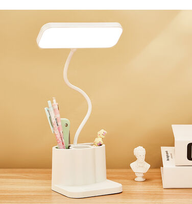 Lámpara de mesa LED plegable y ajustable portátil USB inteligente
