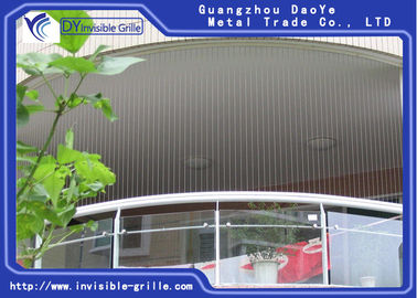Hogar y oficina que deslizan la instalación horizontal/vertical invisible de la parrilla