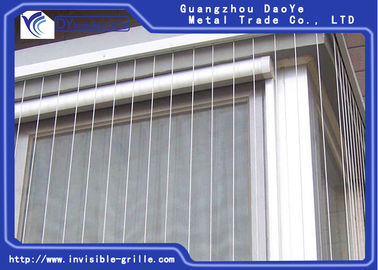 Parrillas de ventana inoxidables invisibles, parrillas de ventana interiores de la mirada moderna para la visión clara