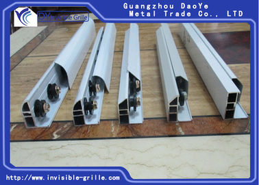 Vía de aluminio de la robustez para la alta subida que construye parrillas invisibles