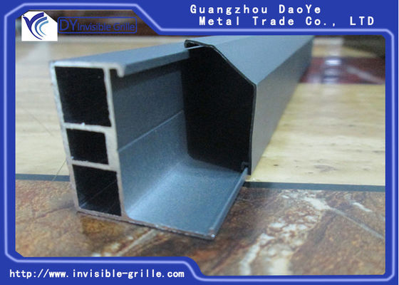 El caer de protección de los niños de las parrillas de la pista invisible de la ventana de aluminio