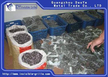 Funcionamiento robusto de acero inoxidable del clip de los accesorios invisibles cruzados de la parrilla