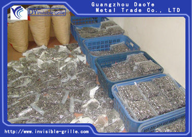 Clip cruzado de acero inoxidable 304 fuertes invisibles de los accesorios de la parrilla del DY