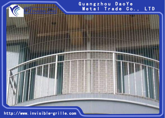 Parrilla invisible de Safty nunca del moho del grado 316 de la ventana casera del alambre inoxidable 3.0m m