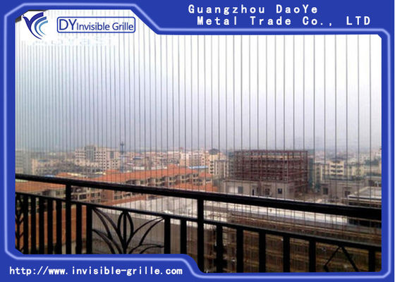 La parrilla invisible Chrome de la ventana de acero cubrió con nano