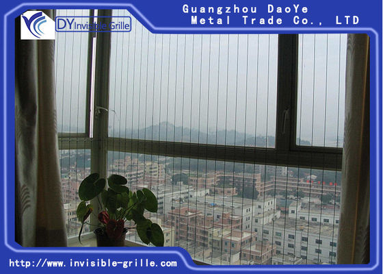 Parrilla invisible del balcón seguro anti del moho para los niños