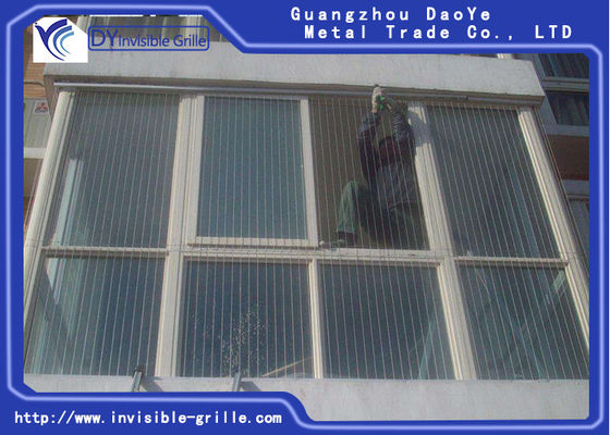 Parrilla invisible fija neta del alambre de seguridad 304#
