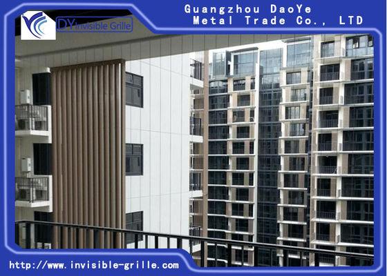 Parrilla invisible moderna de SS316 6m/Set para el balcón