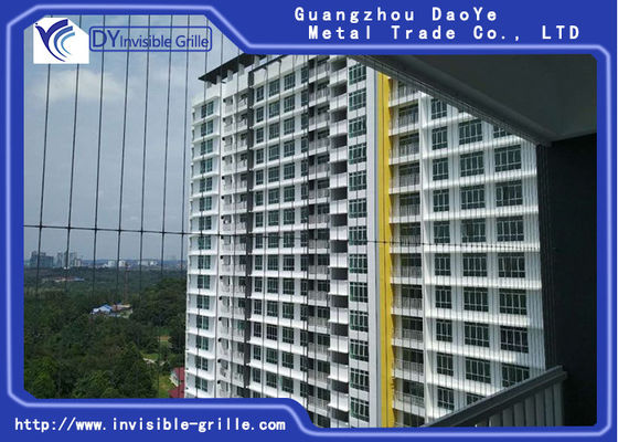Parrilla invisible del balcón de la estética del tornillo 3.0m m del SOLDADO ENROLLADO EN EL EJÉRCITO