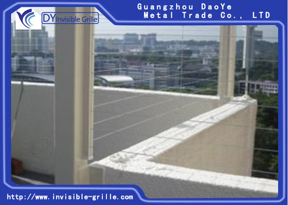 parrilla invisible 170KG que soporta de la ventana anti del moho 3m/Set