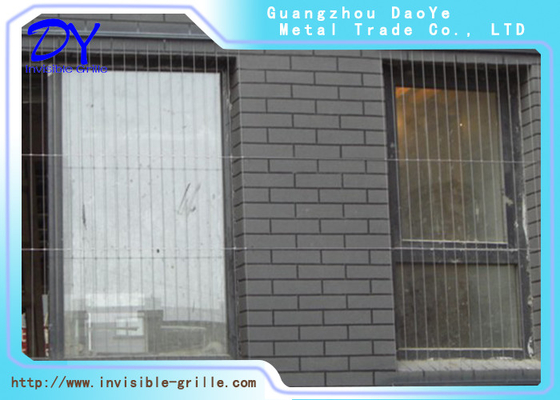 La parrilla de ventana invisible del moho anti asegura la seguridad de los niños en altos edificios de la subida